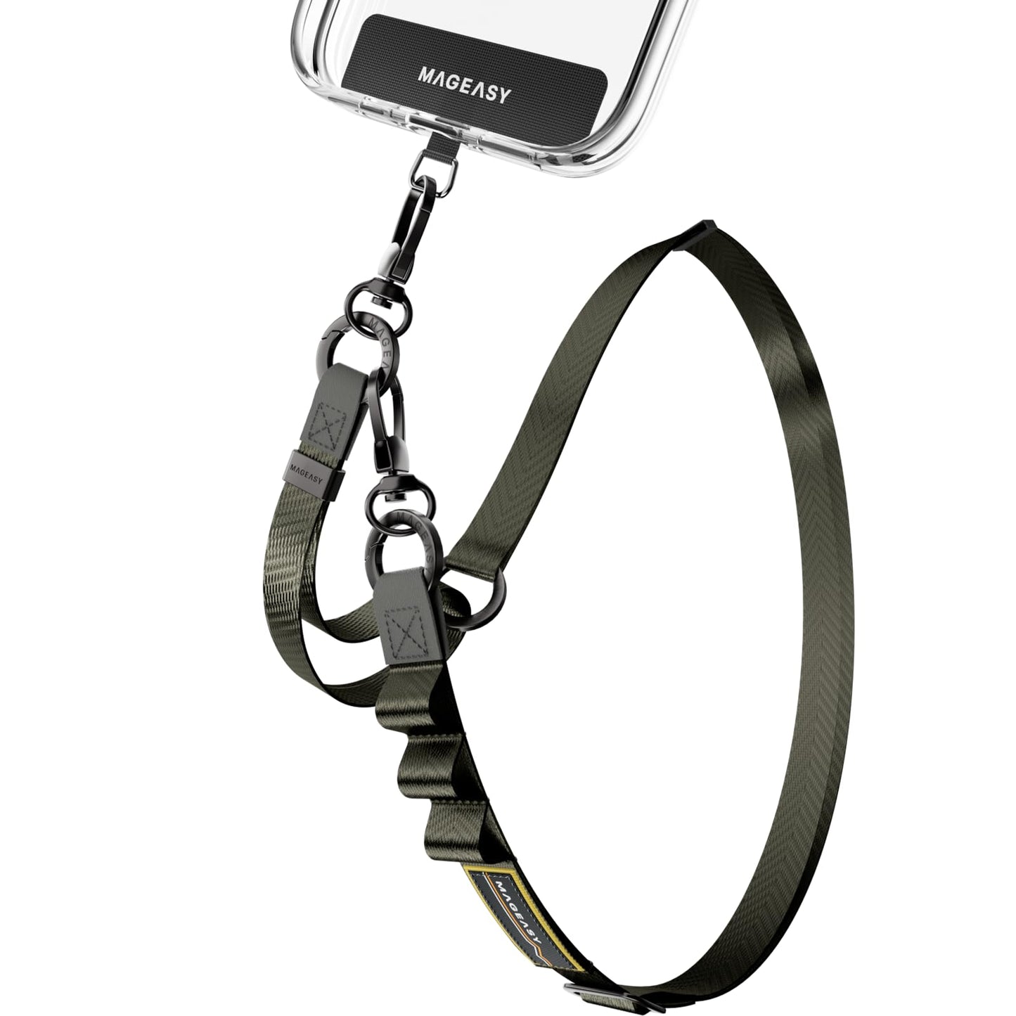 2-In-1 Cell Phone Lanyard - Universal Crossbody Phone Strap