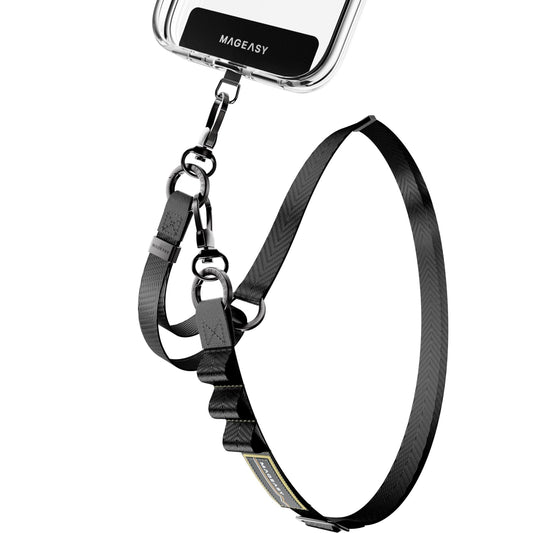 2-In-1 Cell Phone Lanyard - Universal Crossbody Phone Strap