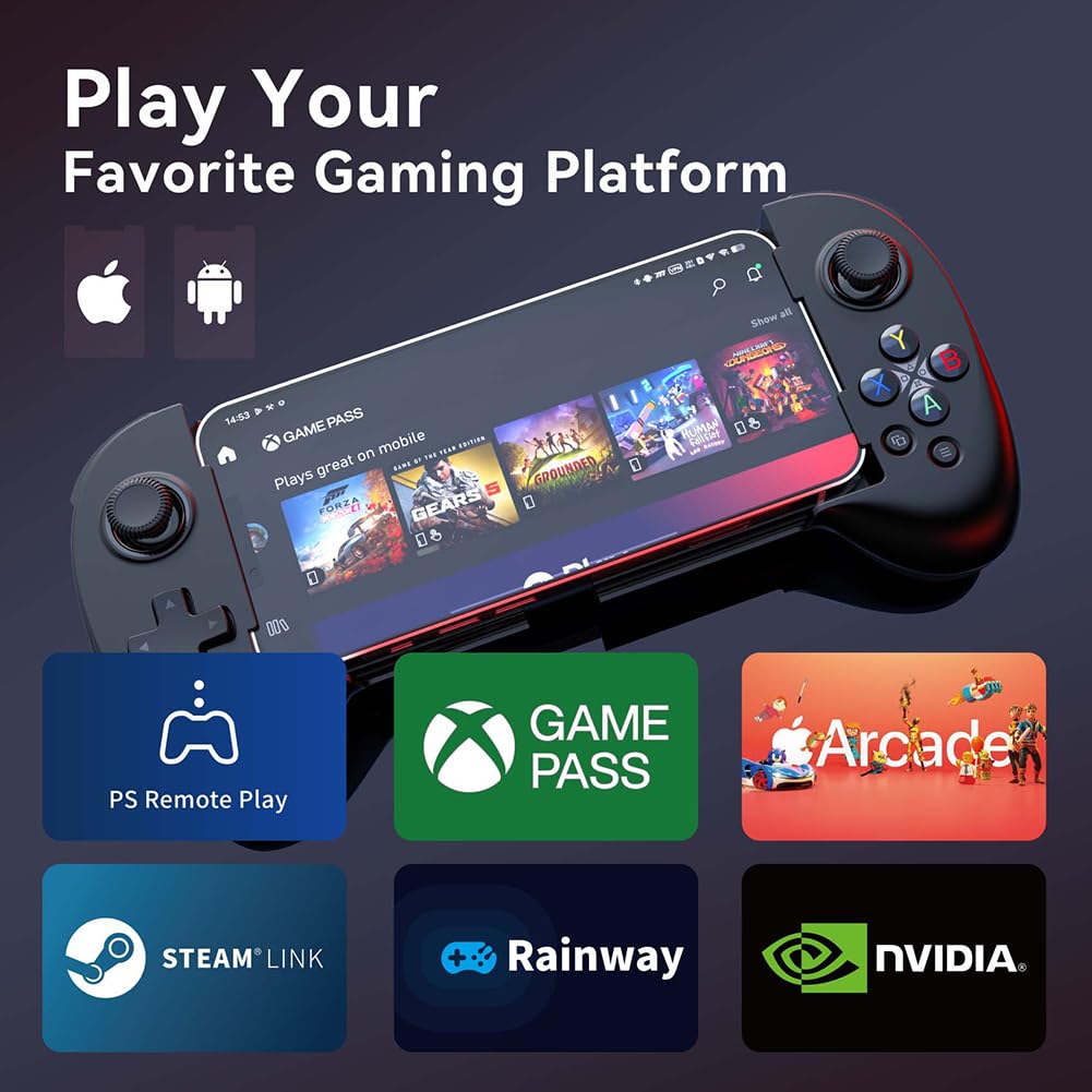 Mobile Game Controller for iPhone/Android