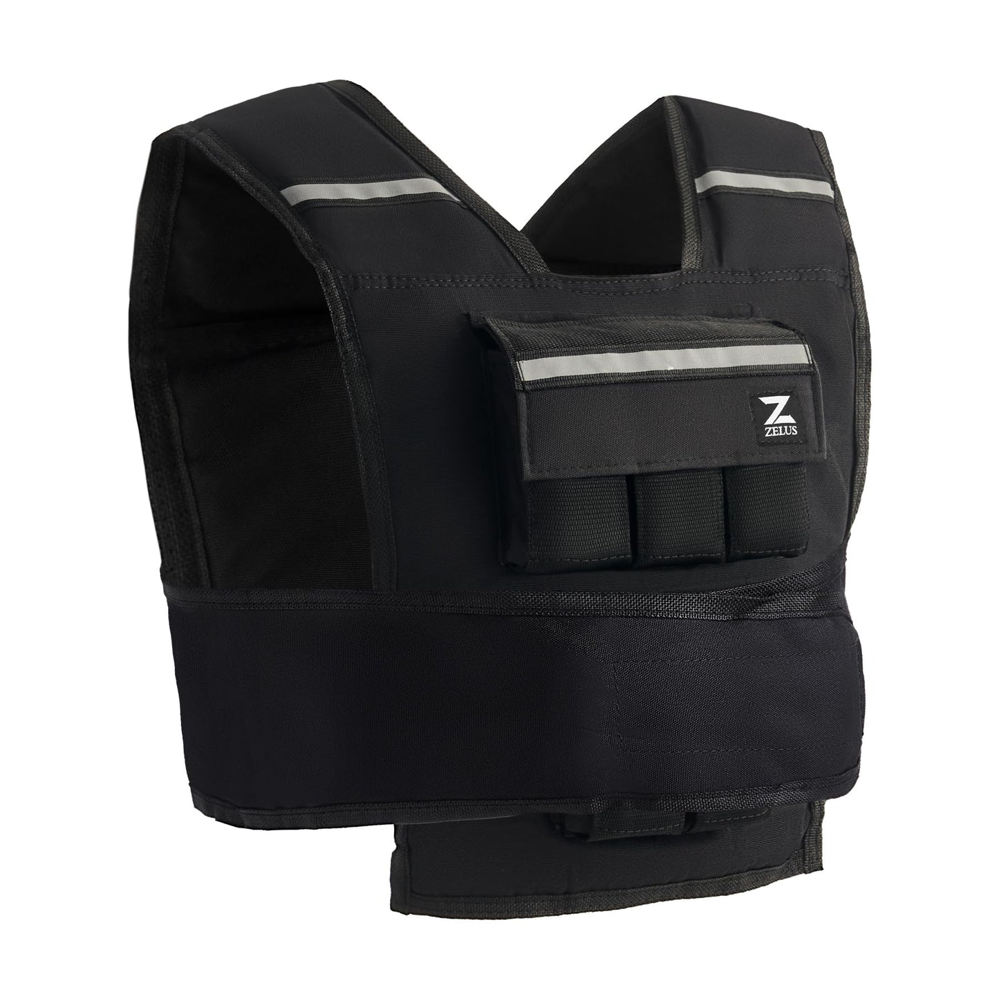 ZELUS 30lb Weighted Vest with Adjustable Weights for Exercise