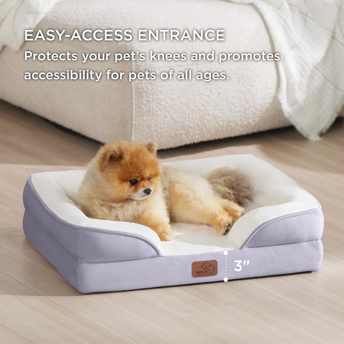 Dog Bed for Dogs - Waterproof Dog Sofa Beds