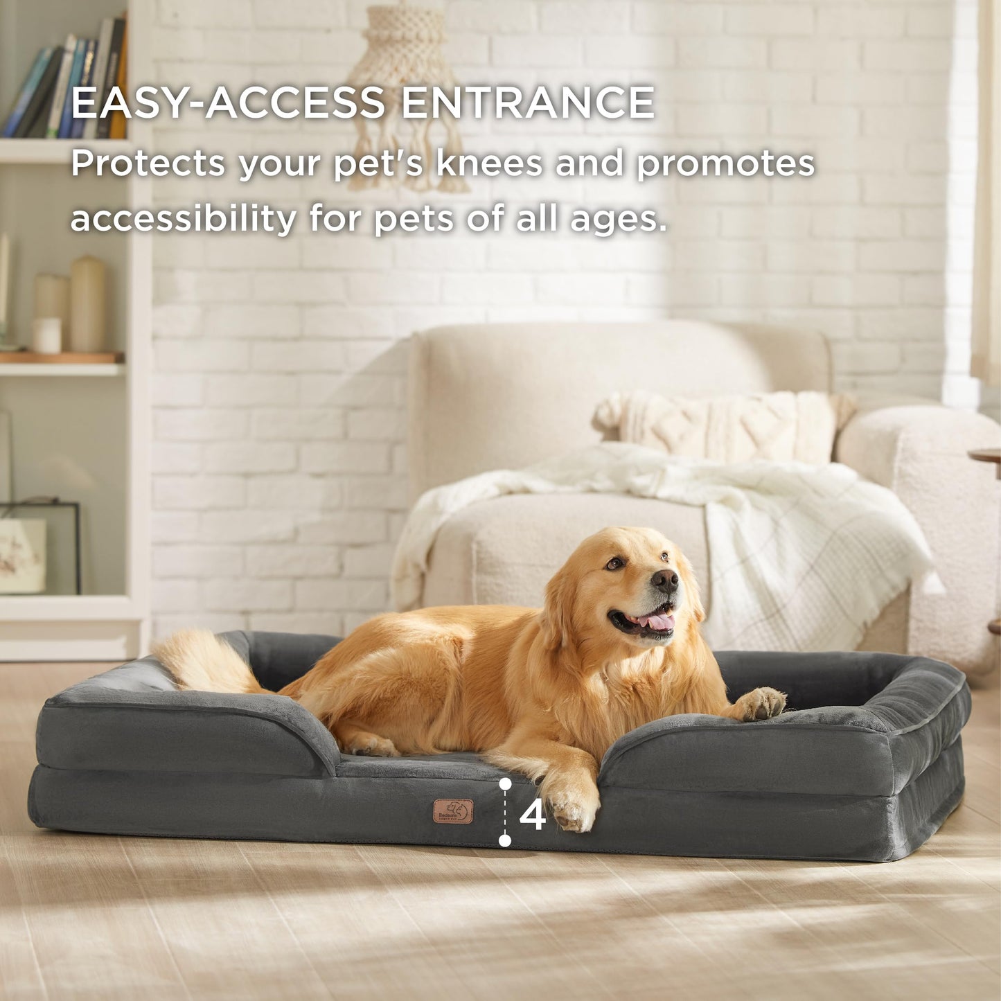 Dog Bed for Dogs - Waterproof Dog Sofa Beds