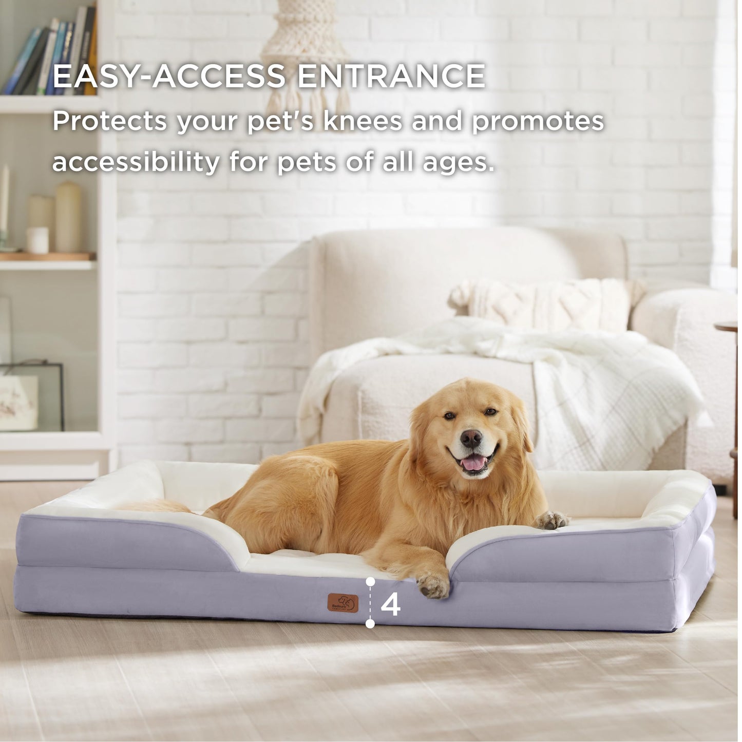 Dog Bed for Dogs - Waterproof Dog Sofa Beds