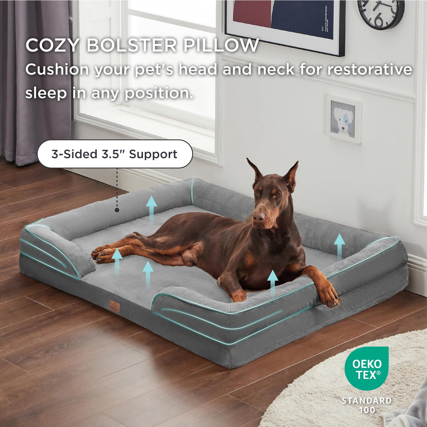 Dog Bed for Dogs - Waterproof Dog Sofa Beds