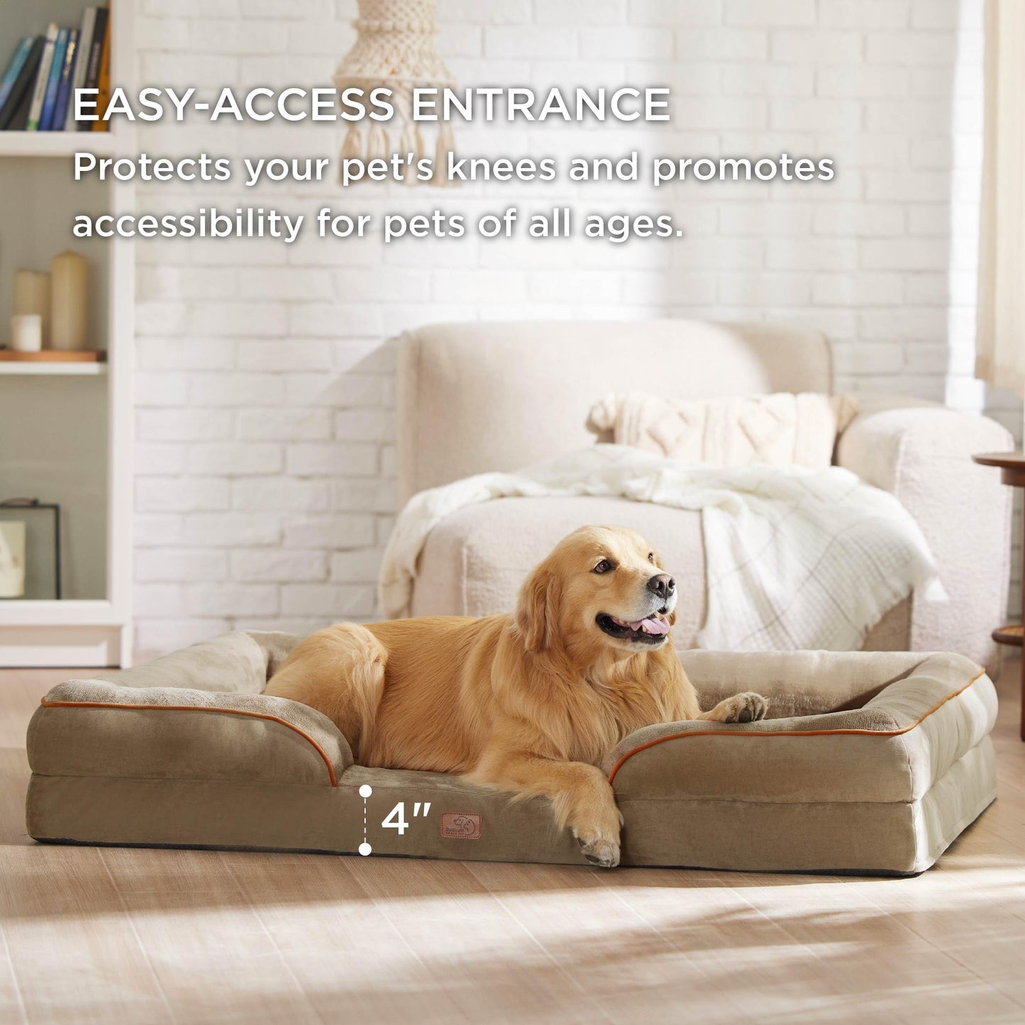 Dog Bed for Dogs - Waterproof Dog Sofa Beds