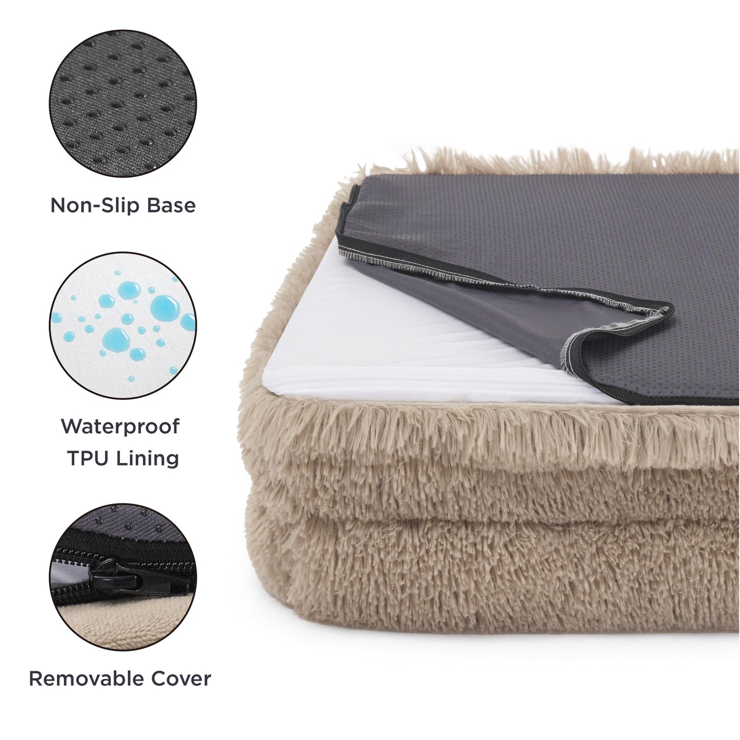 Dog Bed for Dogs - Waterproof Dog Sofa Beds