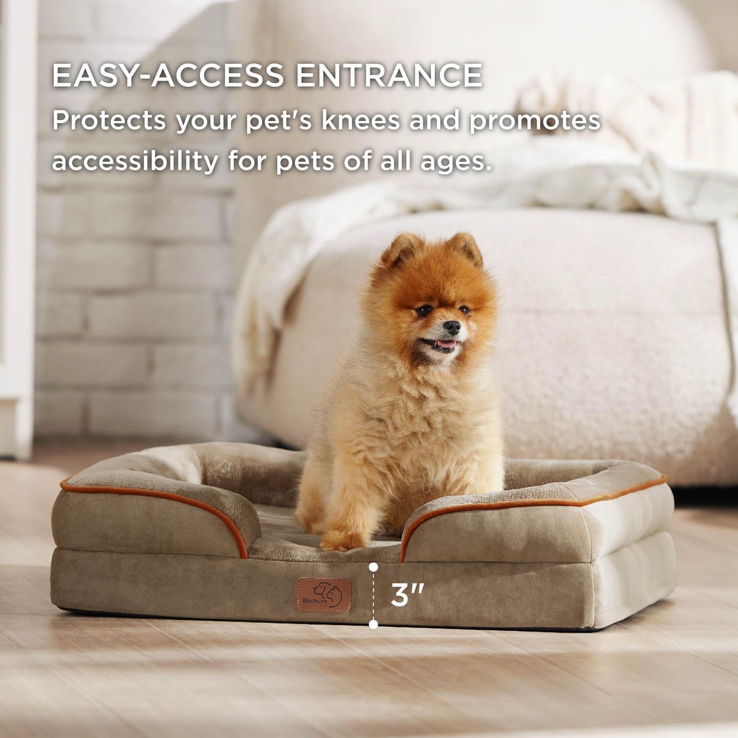 Dog Bed for Dogs - Waterproof Dog Sofa Beds