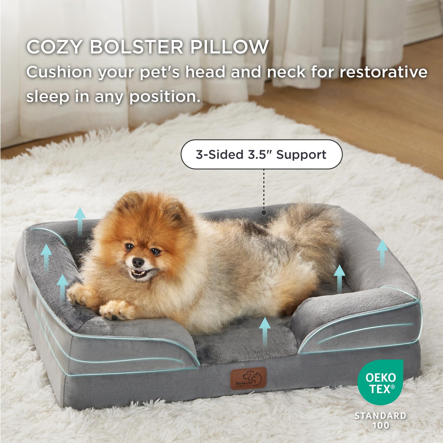 Dog Bed for Dogs - Waterproof Dog Sofa Beds