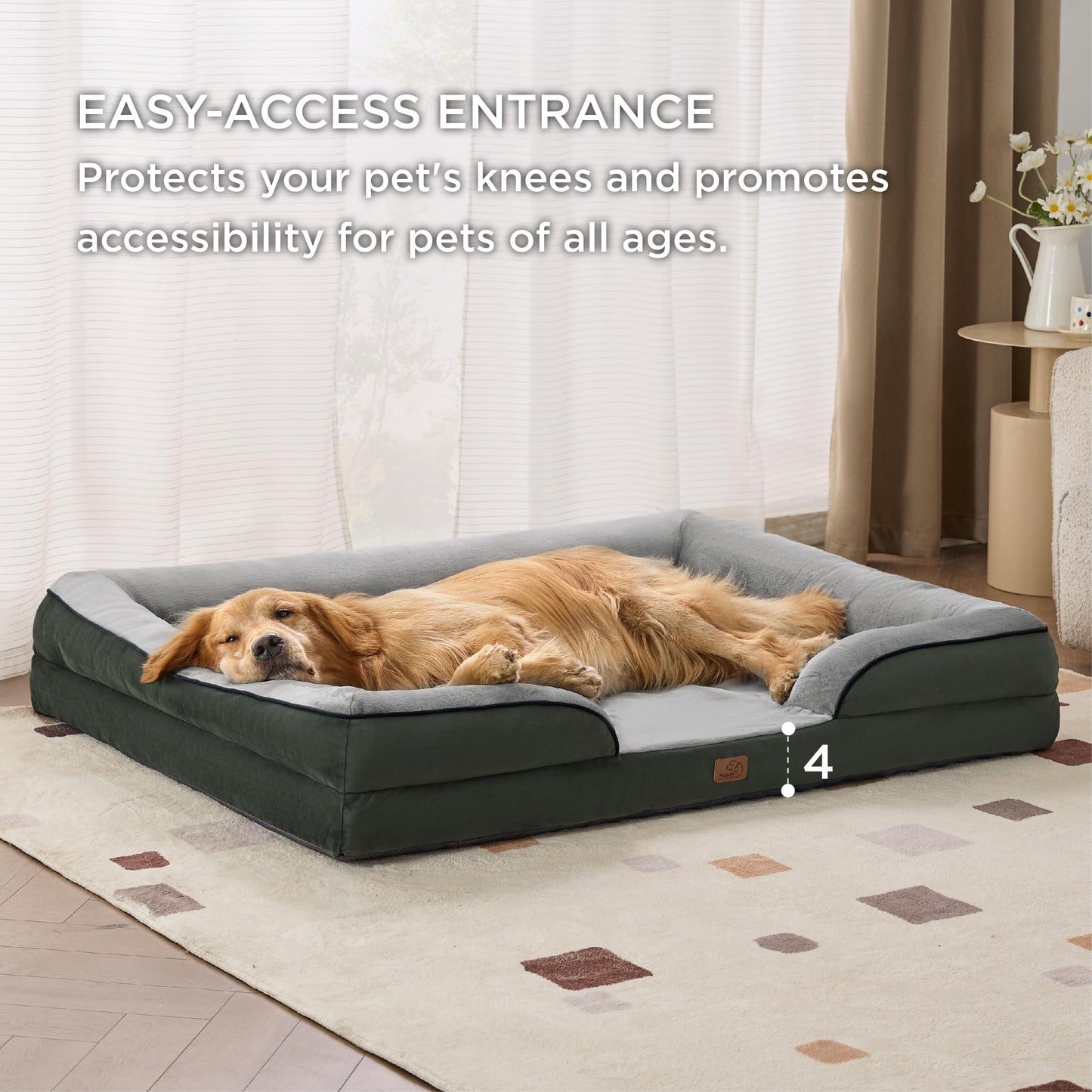 Dog Bed for Dogs - Waterproof Dog Sofa Beds