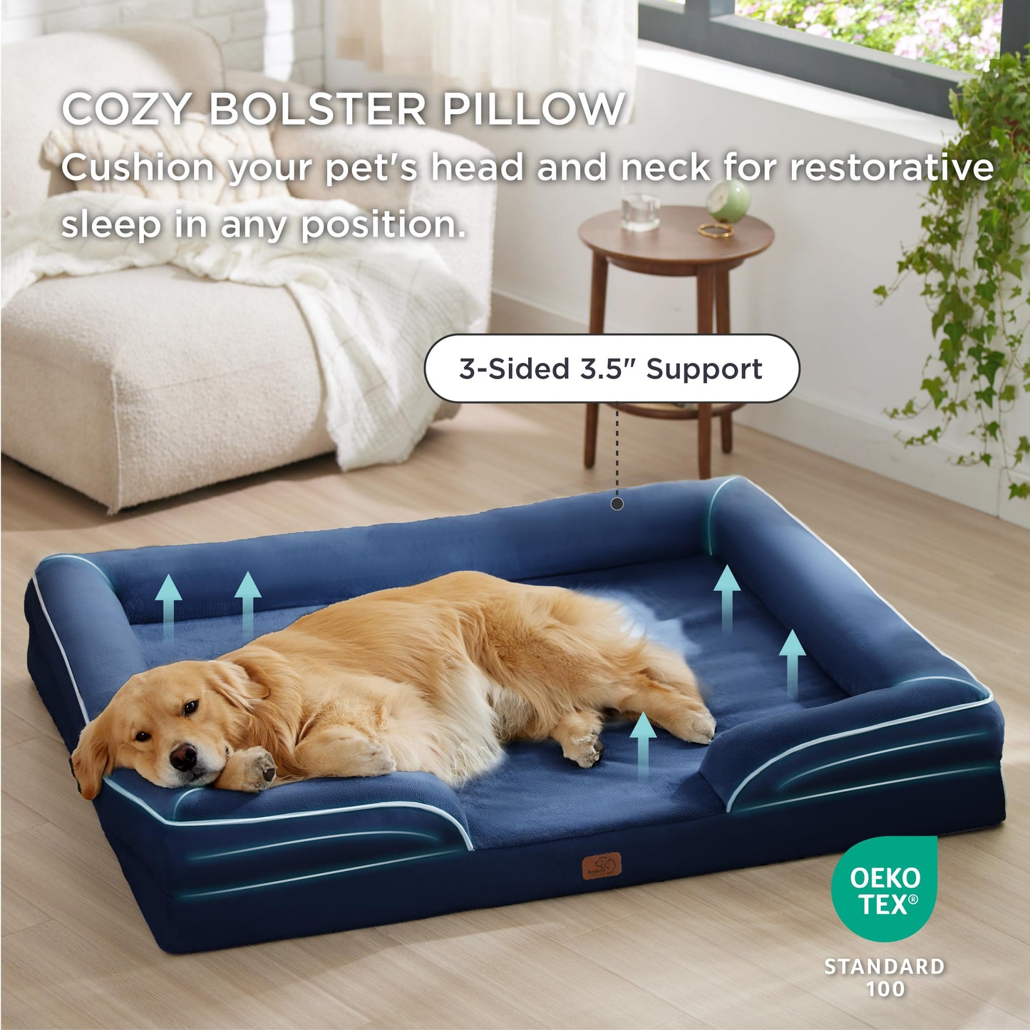 Dog Bed for Dogs - Waterproof Dog Sofa Beds