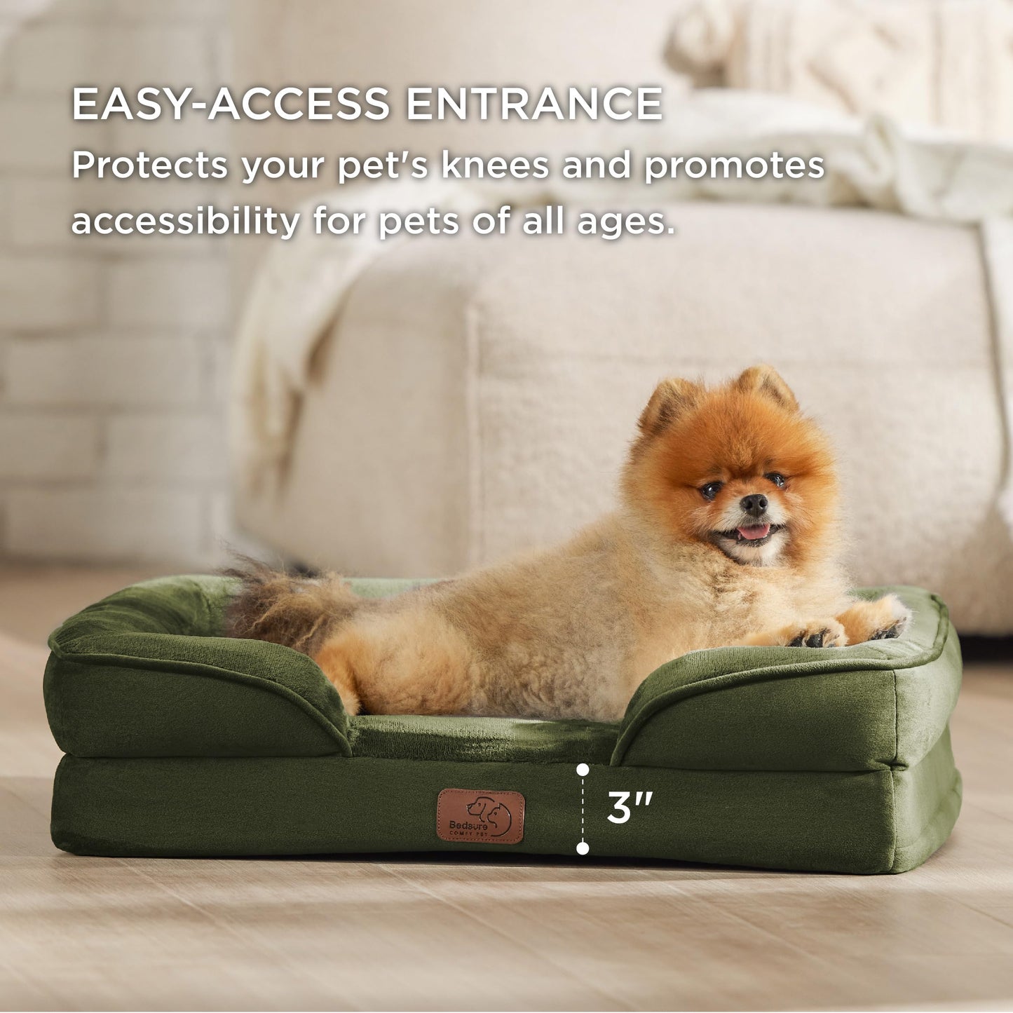 Dog Bed for Dogs - Waterproof Dog Sofa Beds