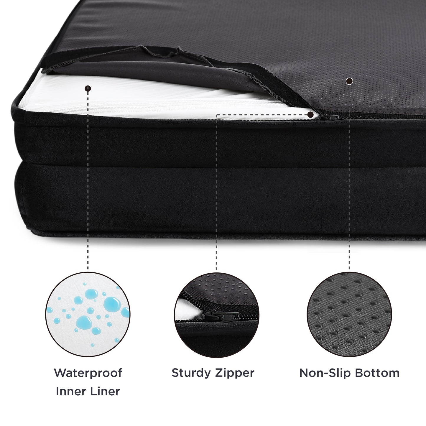 Dog Bed for Dogs - Waterproof Dog Sofa Beds