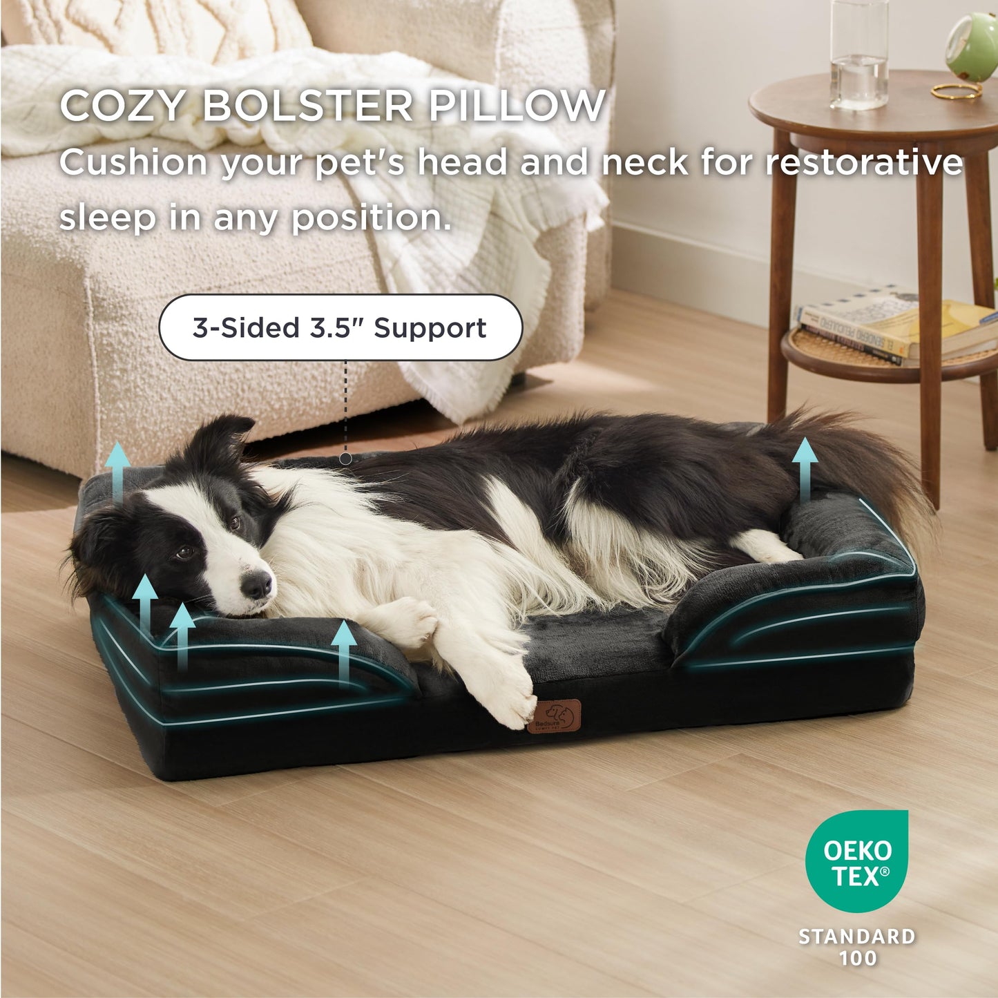 Dog Bed for Dogs - Waterproof Dog Sofa Beds