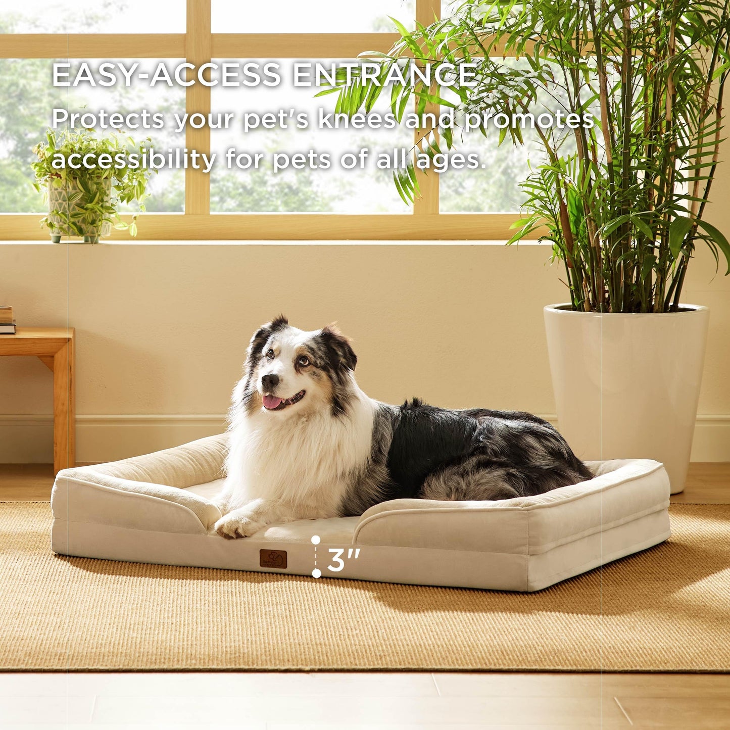 Dog Bed for Dogs - Waterproof Dog Sofa Beds