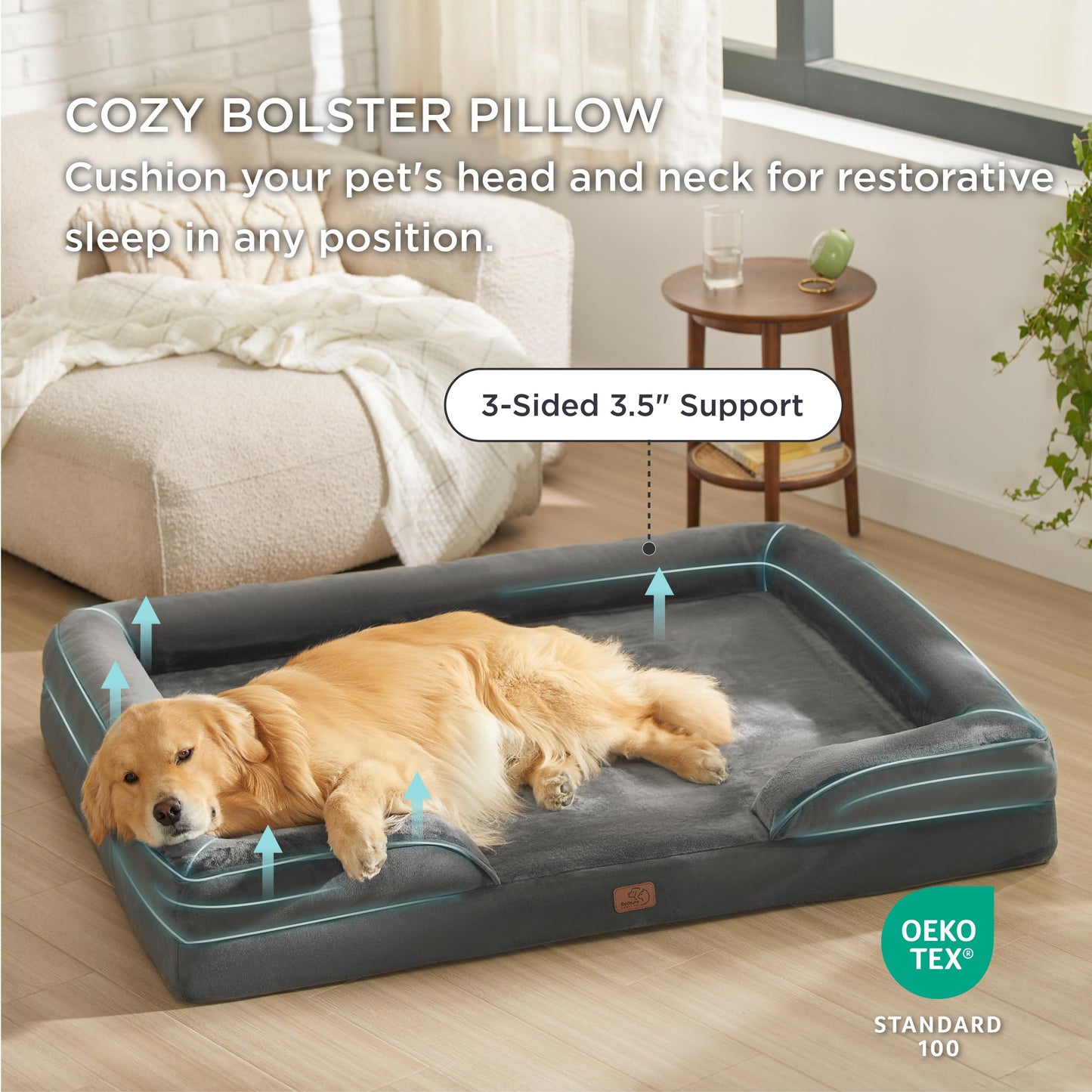 Dog Bed for Dogs - Waterproof Dog Sofa Beds