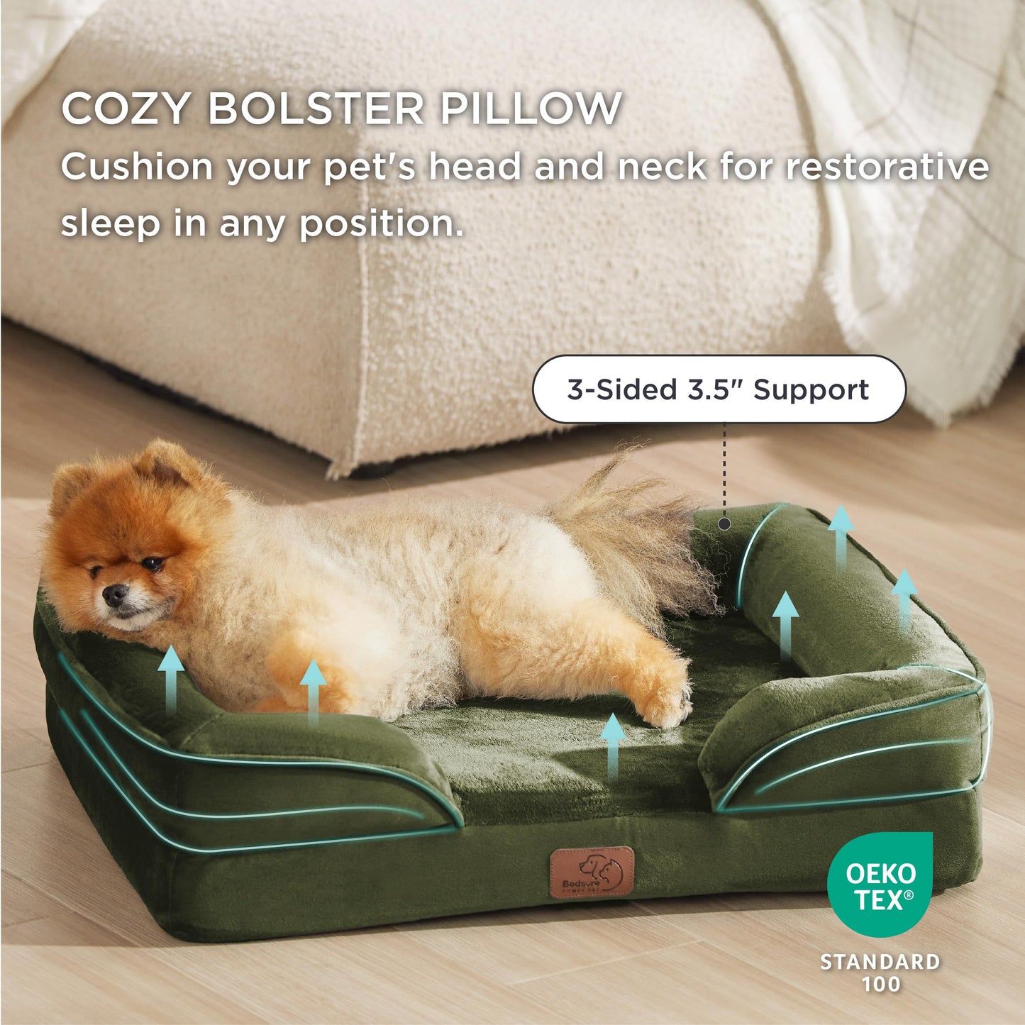 Dog Bed for Dogs - Waterproof Dog Sofa Beds