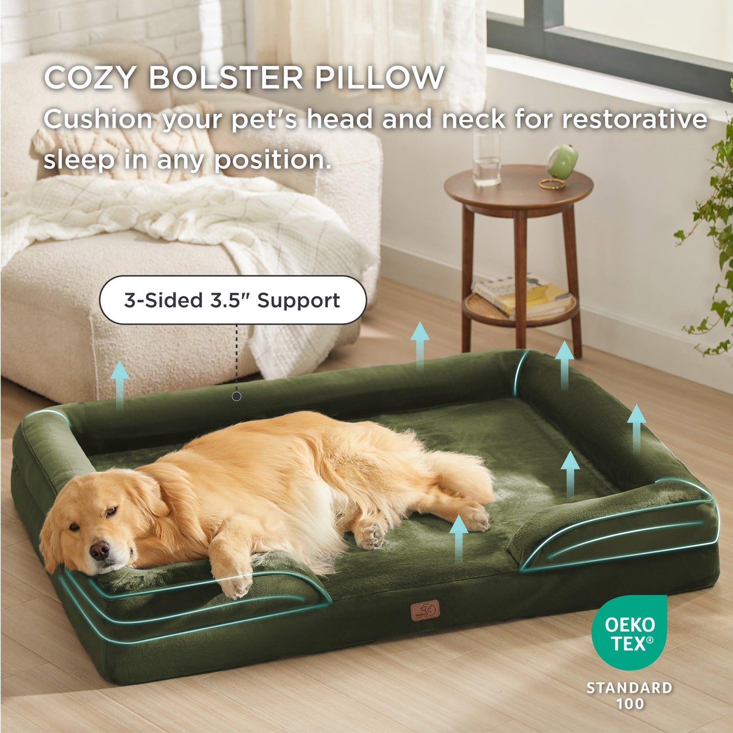 Dog Bed for Dogs - Waterproof Dog Sofa Beds