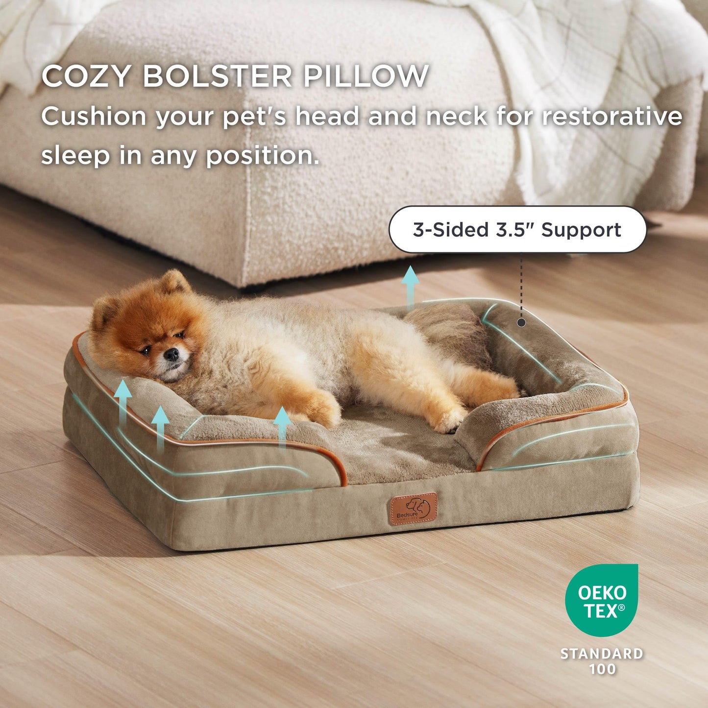 Dog Bed for Dogs - Waterproof Dog Sofa Beds