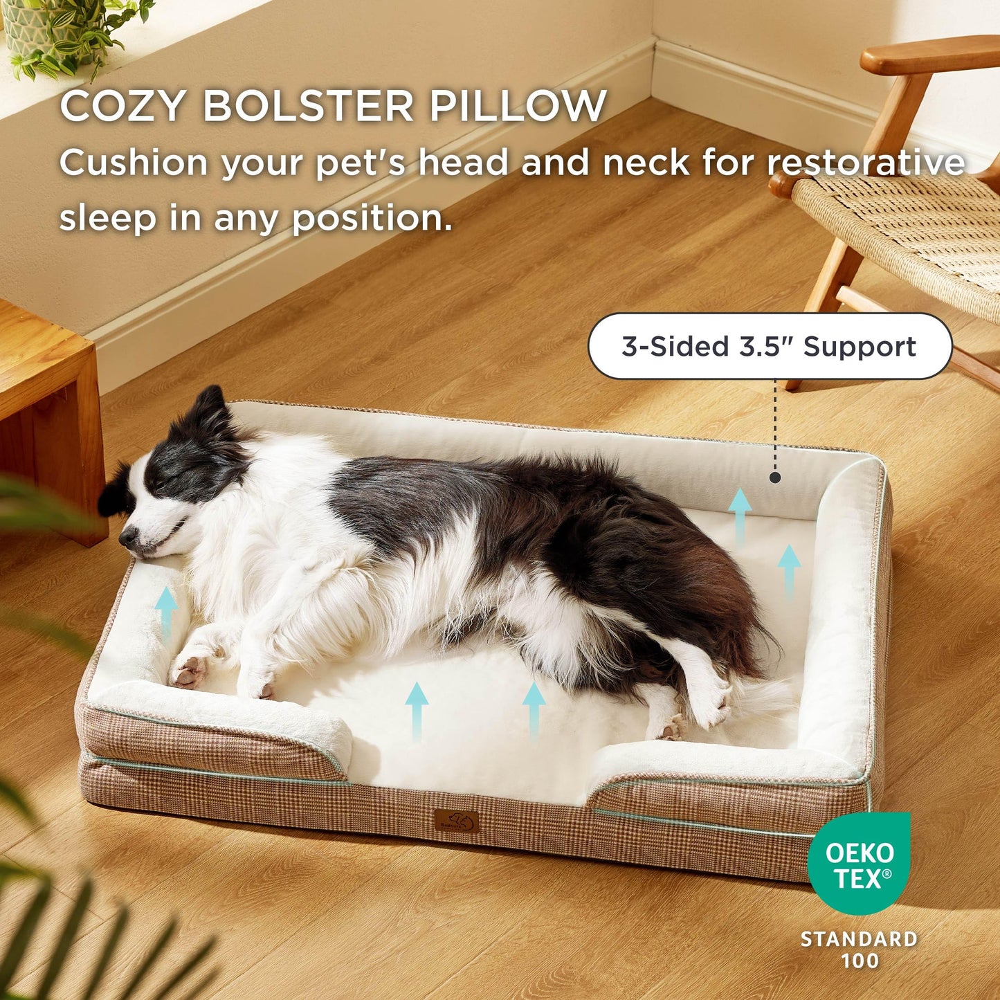 Dog Bed for Dogs - Waterproof Dog Sofa Beds