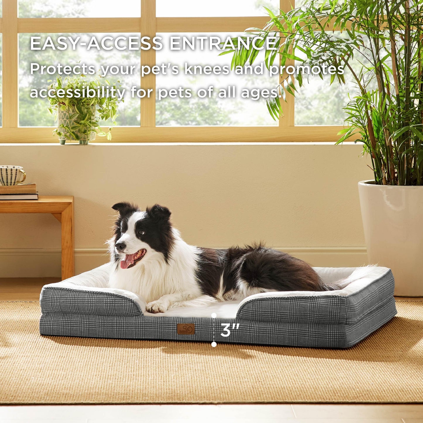 Dog Bed for Dogs - Waterproof Dog Sofa Beds