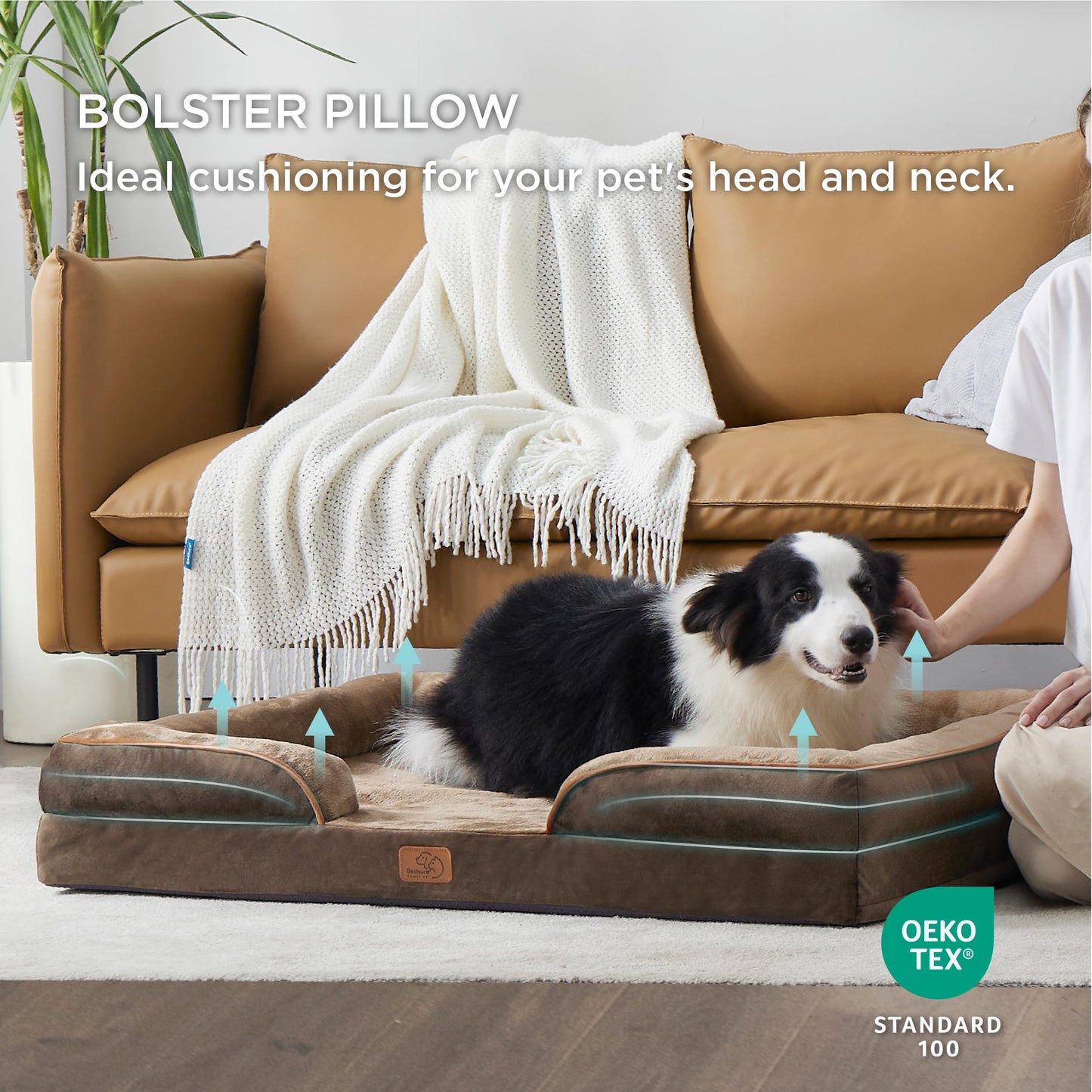 Dog Bed for Dogs - Waterproof Dog Sofa Beds