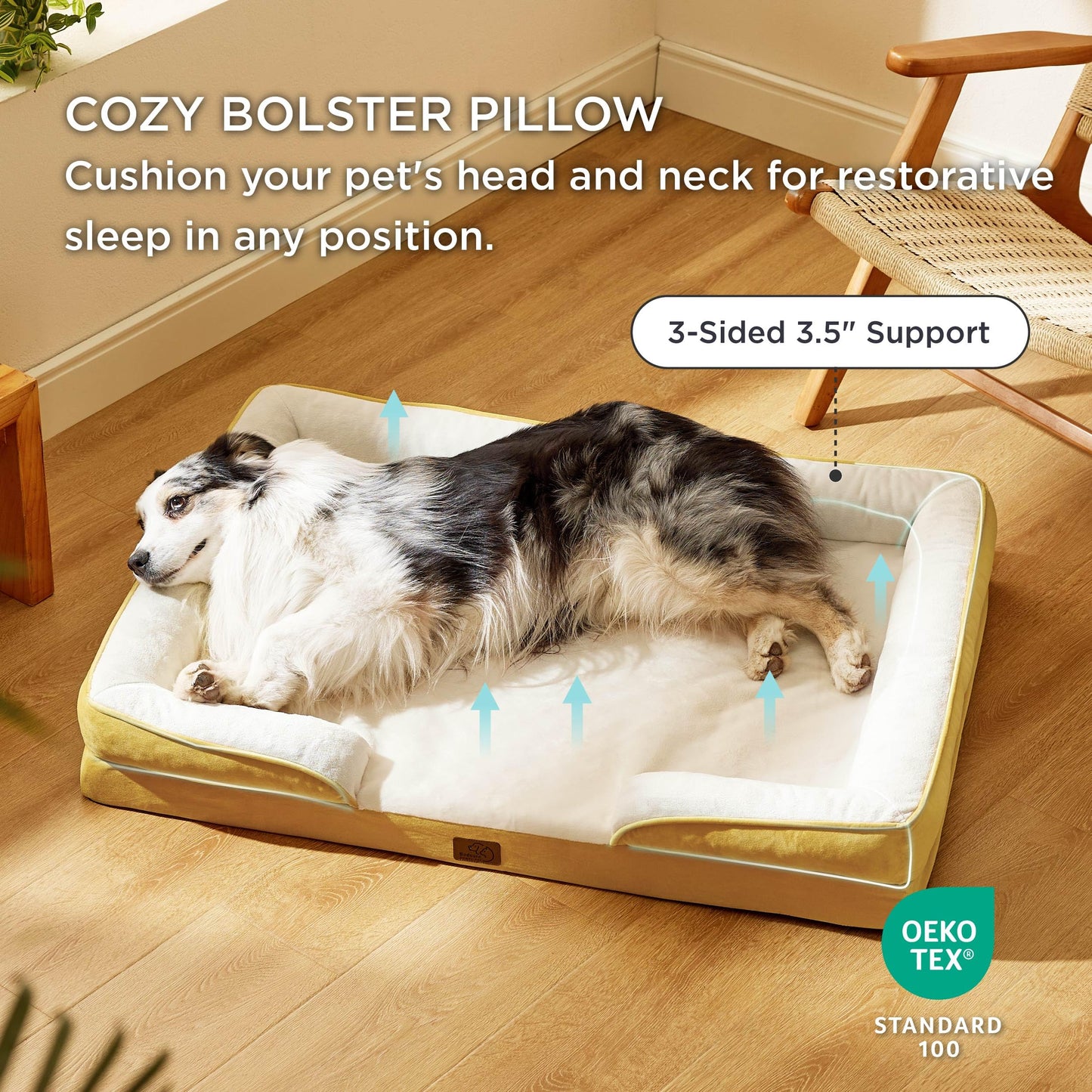 Dog Bed for Dogs - Waterproof Dog Sofa Beds