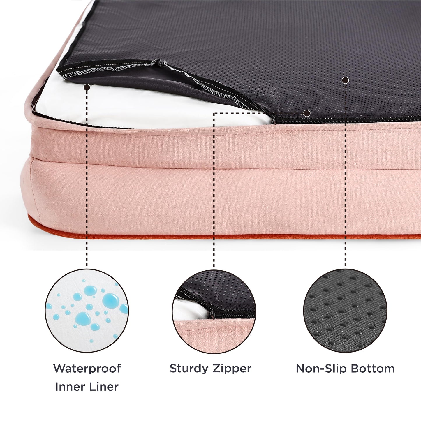 Dog Bed for Dogs - Waterproof Dog Sofa Beds