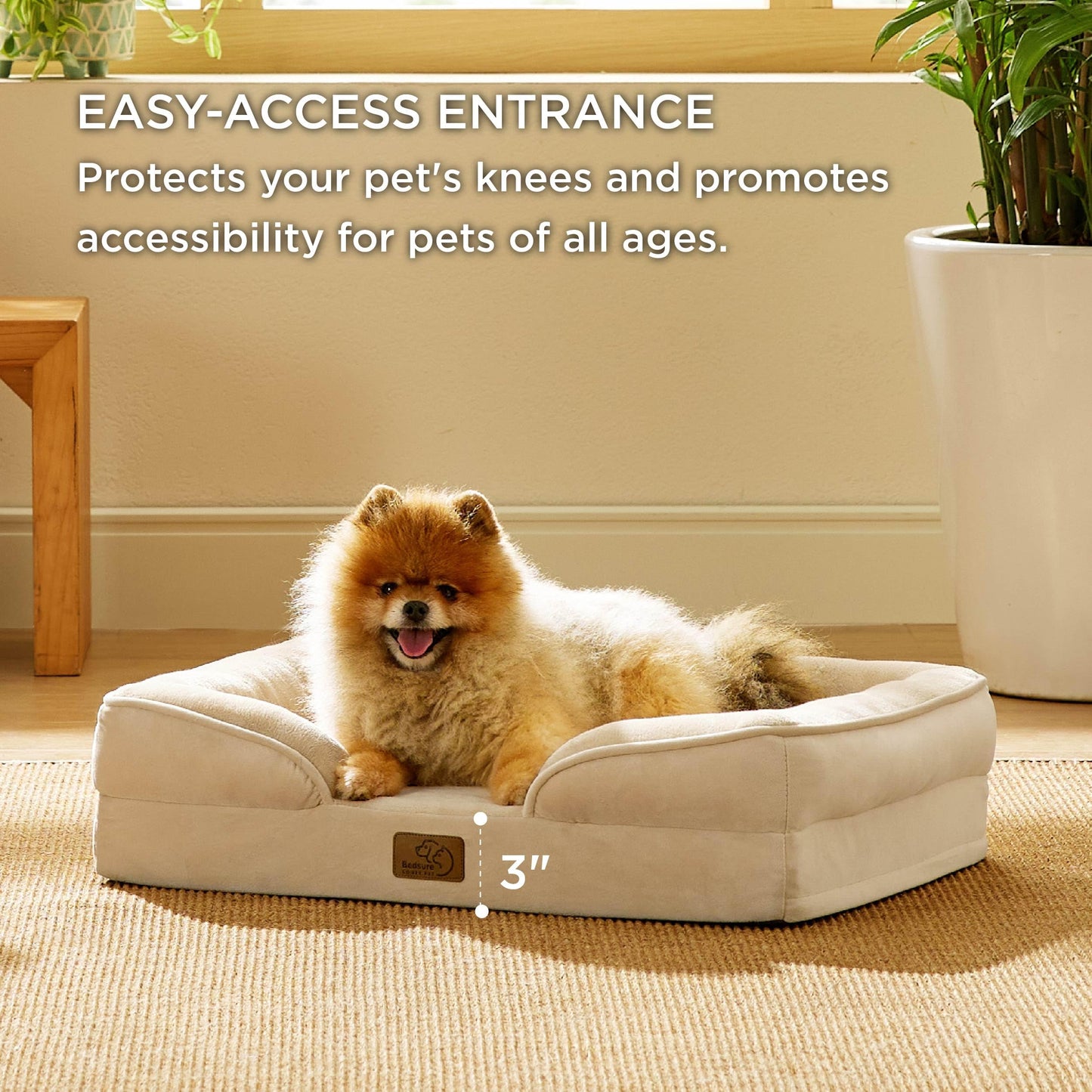 Dog Bed for Dogs - Waterproof Dog Sofa Beds