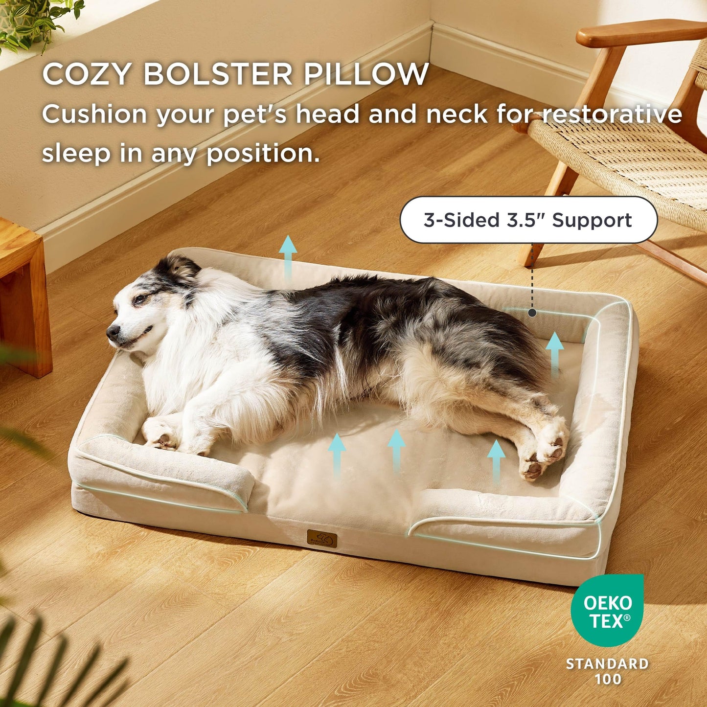 Dog Bed for Dogs - Waterproof Dog Sofa Beds