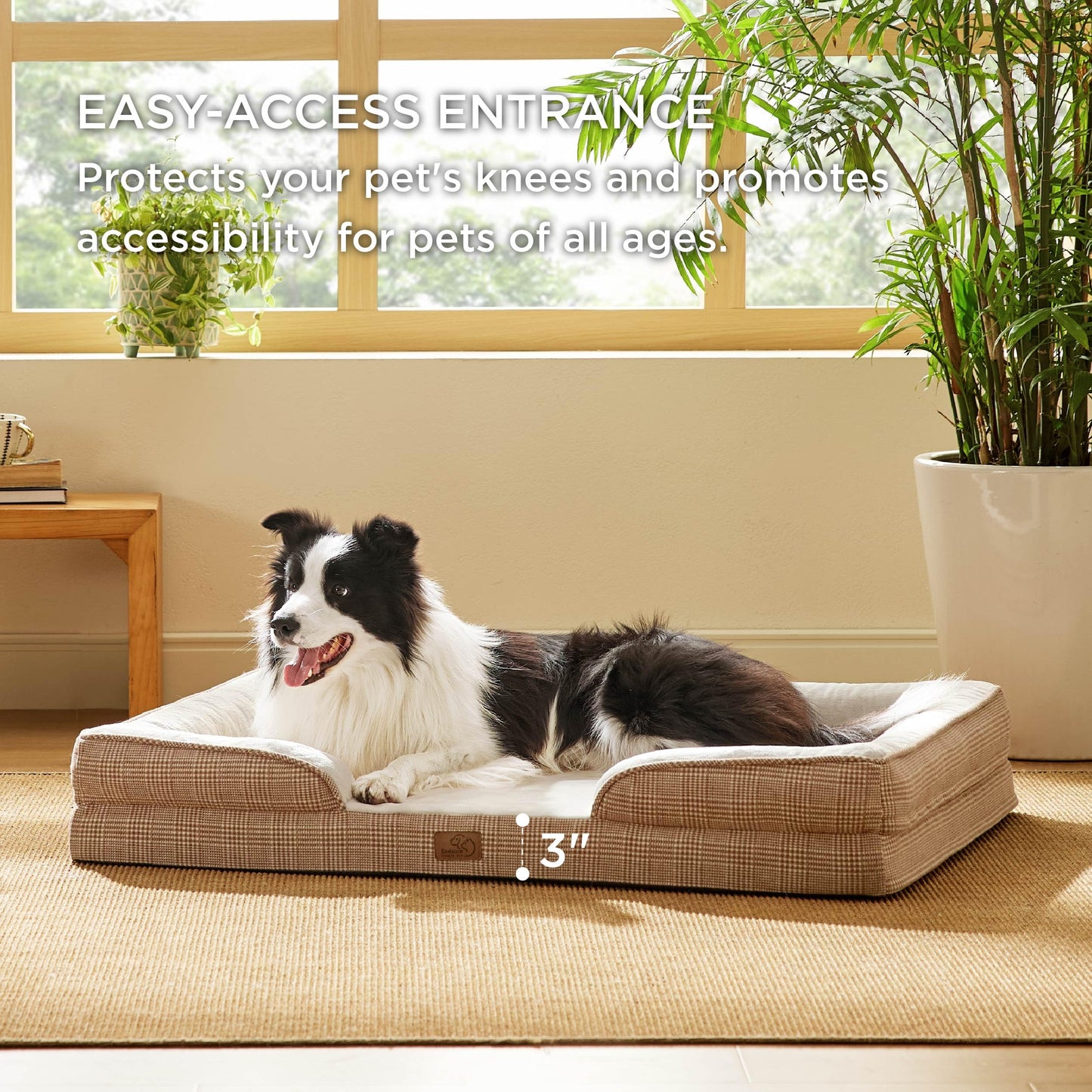 Dog Bed for Dogs - Waterproof Dog Sofa Beds