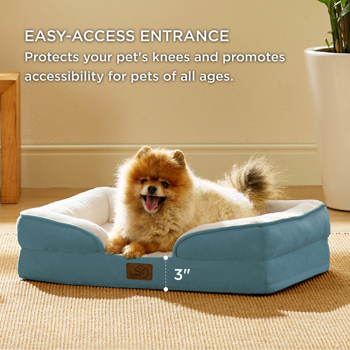 Dog Bed for Dogs - Waterproof Dog Sofa Beds