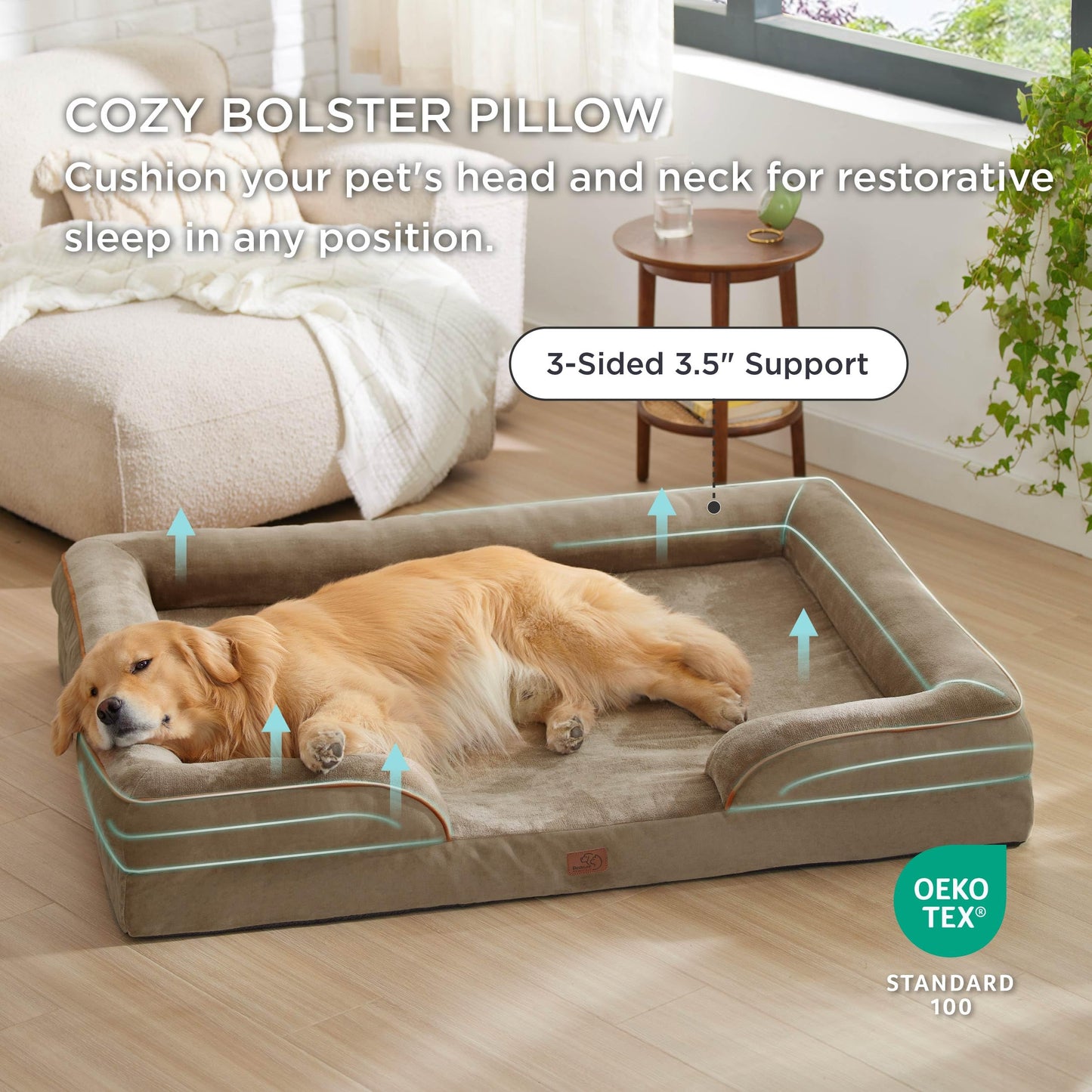 Dog Bed for Dogs - Waterproof Dog Sofa Beds