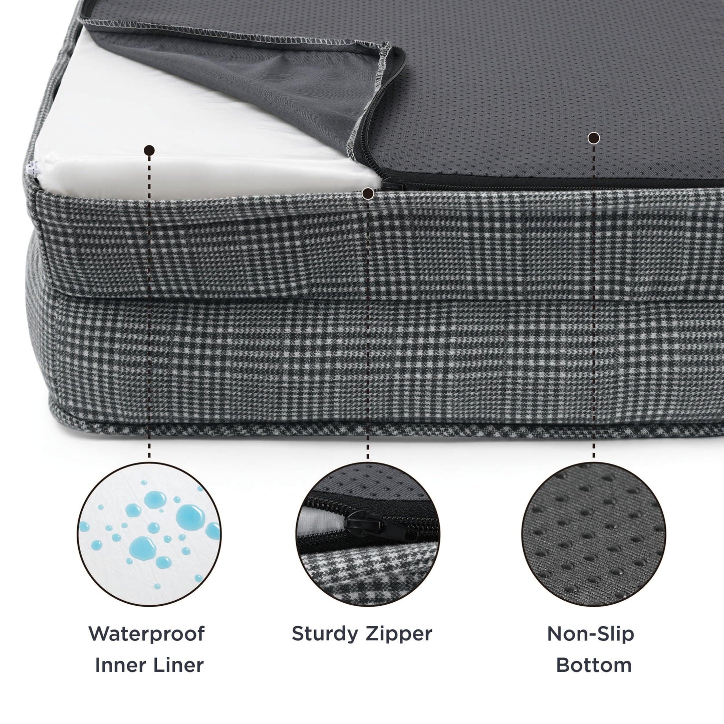 Dog Bed for Dogs - Waterproof Dog Sofa Beds